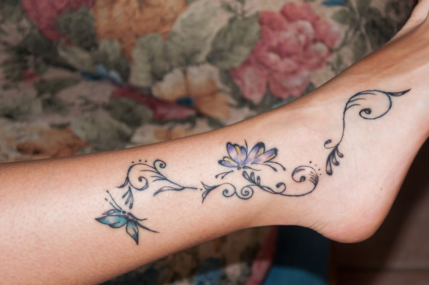 Schriftzug tattoo fuß Tattoo Schriften