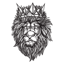 Löwe als Tattoo 21