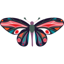 Schmetterling als Tattoo 19